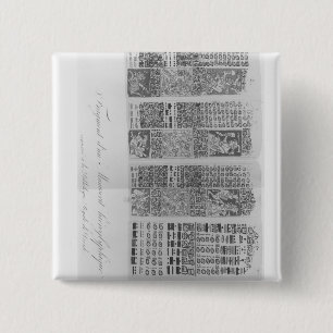 Mayan astronomical bord med förmörkelserna knapp