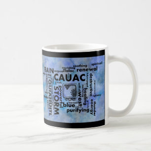 Mayan Aztec Bird Ord Cloud Cauac Quiahuitl Mugg