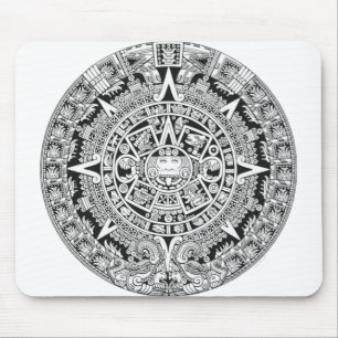 Mayan Aztec för kalender 12.21.2012 Musmatta