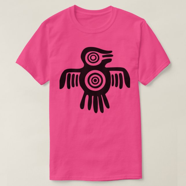 Mayan Aztec Symbols 2 T Shirt (Design framsida)