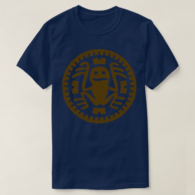Mayan Aztec symbols Classic TShirt T Shirt (Design framsida)