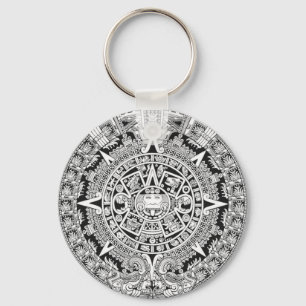 Mayan Calendar 12.21.2012 Aztec Nyckelring