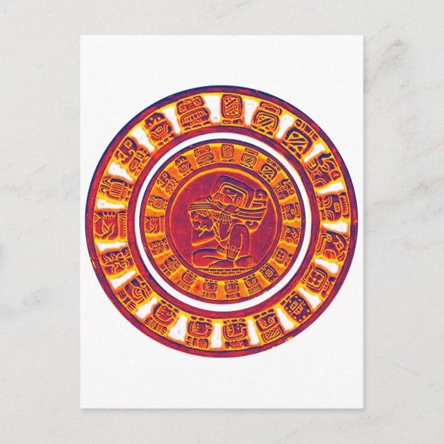 Mayan Calendar 2012 Vykort (Framsida)