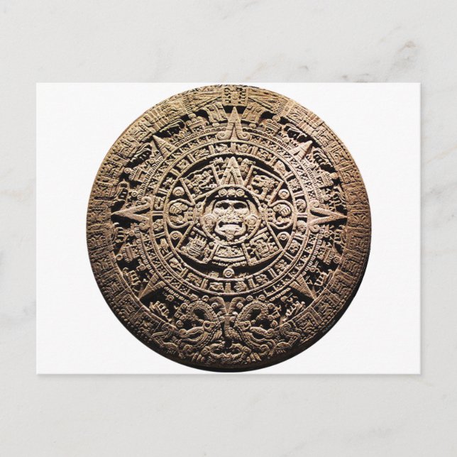 MAYAN Calendar 21, 2012 Vykort (Framsida)