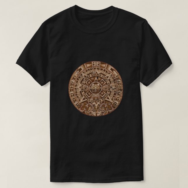 Mayan Calendar Inca Aztec Culture Civilisation Gif T Shirt (Design framsida)