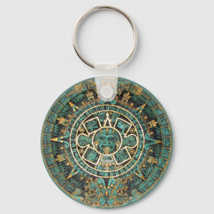 Mayan Calendar Keychain Nyckelring