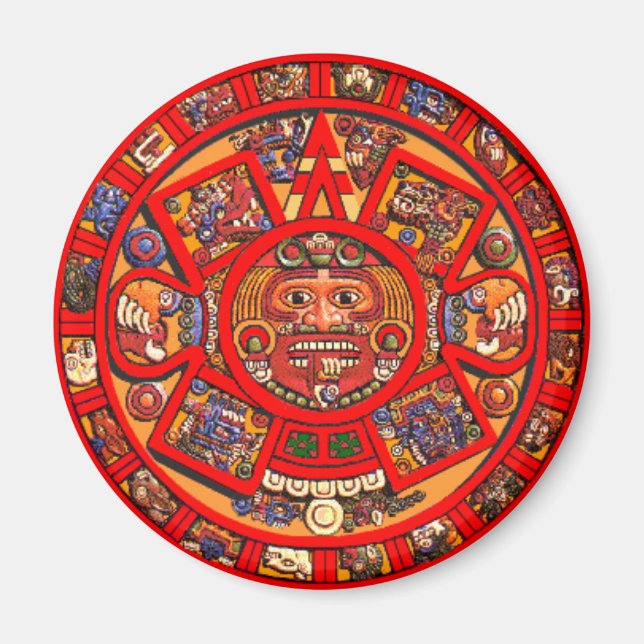 Mayan Calendar Magnet (Framsidan)