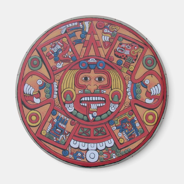 Mayan Calendar Magnets Magnet (Framsidan)