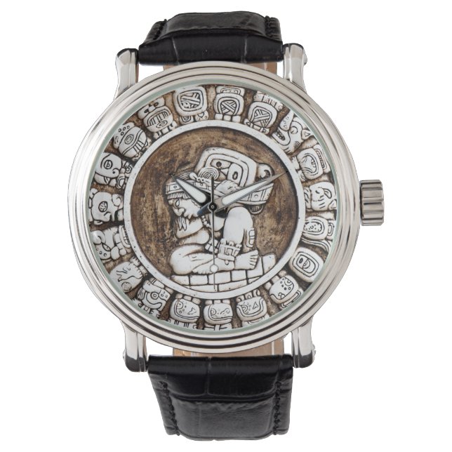 Mayan Calendar Manar Watch Armbandsur (Framsida)