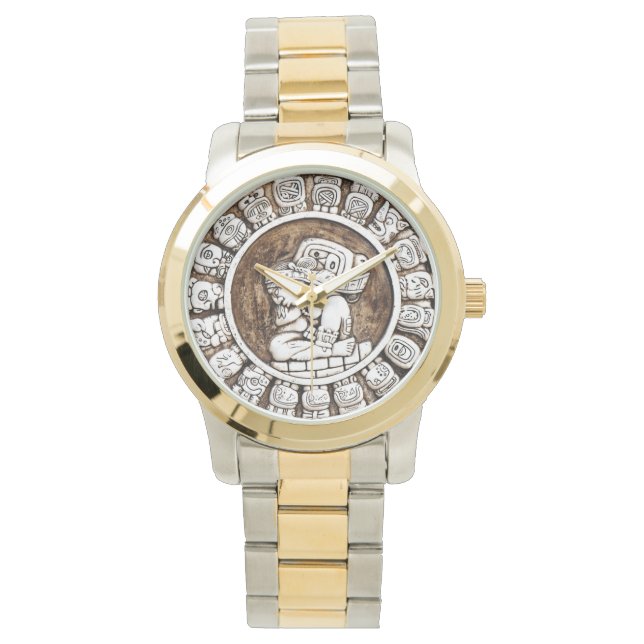 Mayan Calendar Manar Watch Armbandsur (Framsida)