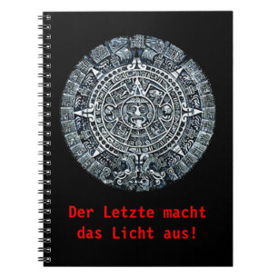 Mayan Calendar / Maya Kalender Anteckningsbok