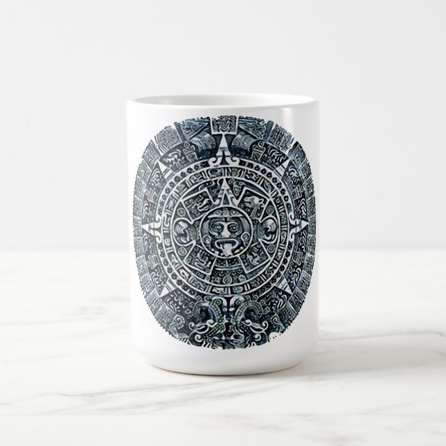 Mayan Calendar / Maya Kalender Kaffemugg (Center)