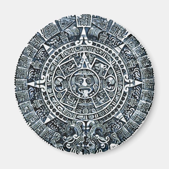 Mayan Calendar / Maya Kalender Magnet (Framsidan)