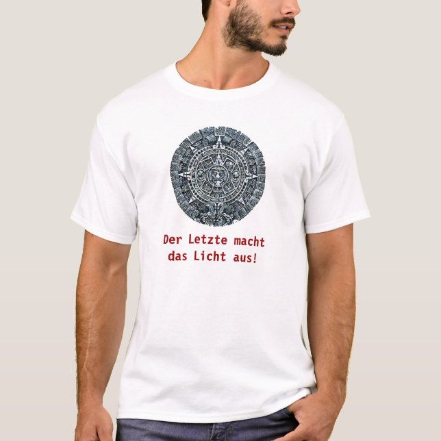 Mayan Calendar / Maya Kalender T Shirt (Framsida)