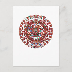 Mayan Calendar Mexican Pride Vykort