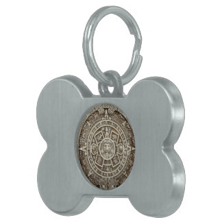 Mayan Calendar Pet ID tag ID-bricka Husdjur