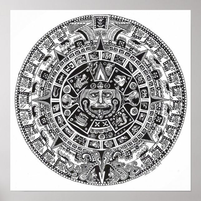 Mayan Calendar Poster (Framsidan)