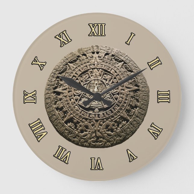 Mayan Calendar Stor Klocka (Framsida)
