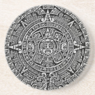 Mayan Calendar Underlägg Sandsten