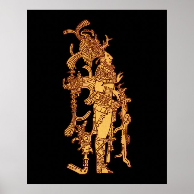 Mayan Ceremonial Dress Poster (Framsidan)