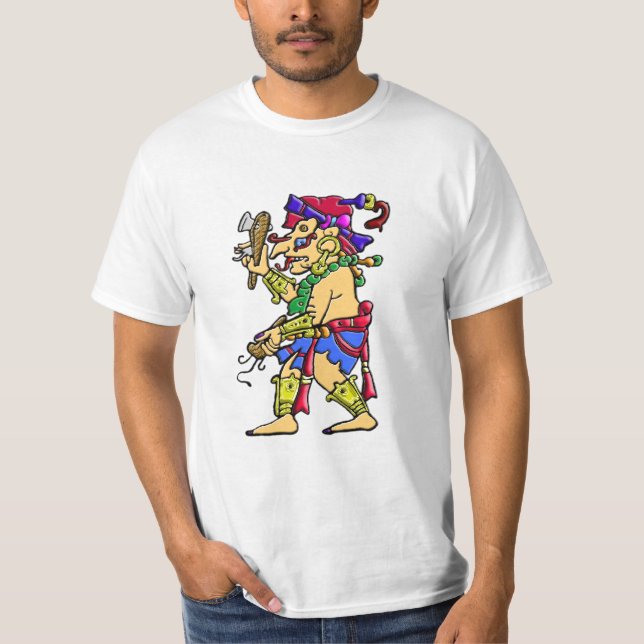 Mayan Chac regnar guden Tee (Framsida)