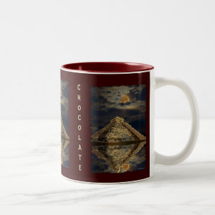 Mayan Chichen Itza Temple Hett Chocolate Mugg