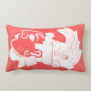 MAYAN dekorativ kuddeLumbar 13" X 21 ", Lumbarkudde