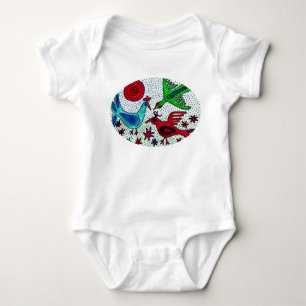 Mayan fågelspädbarnranka t shirt