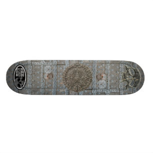 Mayan för medeltida dörrar för ESGHHG cirklar Mini Skateboard Bräda 18,7 Cm