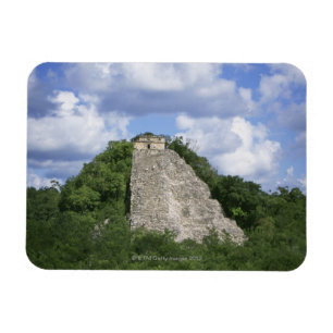 Mayan fördärvar av Coba, den Yucatan peninsulan, Magnet