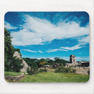 Mayan fördärvar av Palenque Musmatta