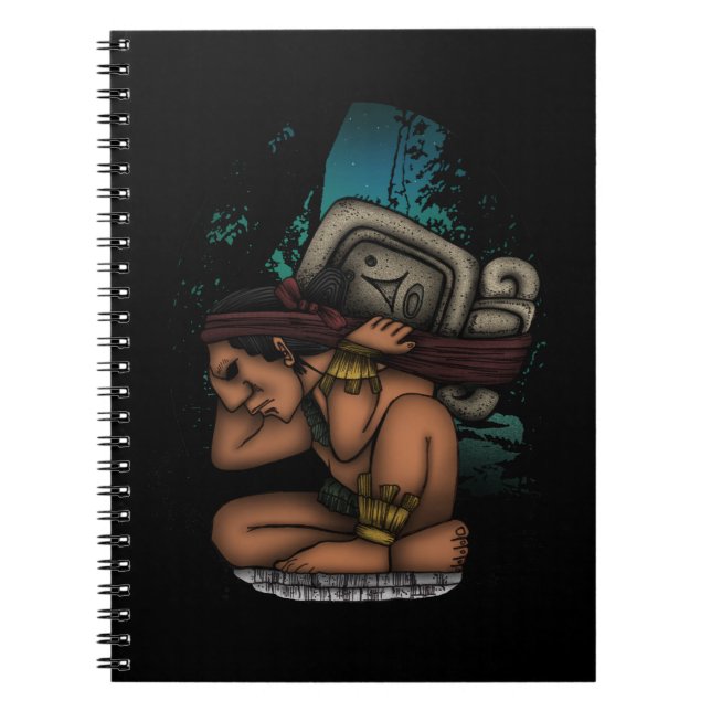 Mayan Gud Anteckningsbok (Framsidan)