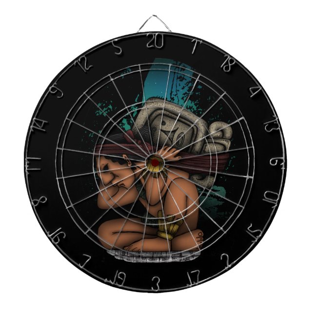 Mayan Gud Darttavla (Framsidan)