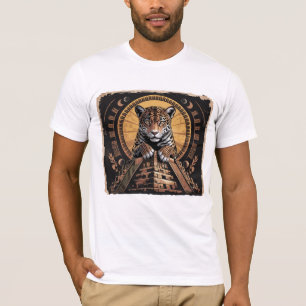 Mayan Jaguar Guardian T-Shirt   Aztec Mythology