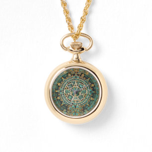 Mayan kalender armbandsur