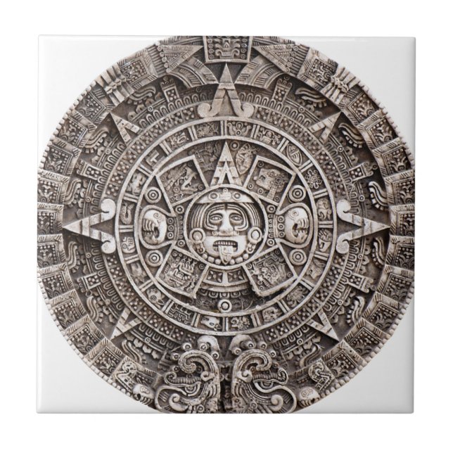 Mayan kalender kakelplatta (Framsidan)