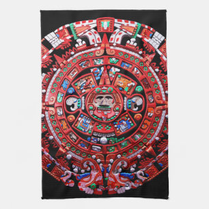 Mayan kalender kökshandduk