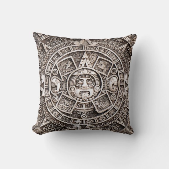 Mayan kalender kudde (Framsida)