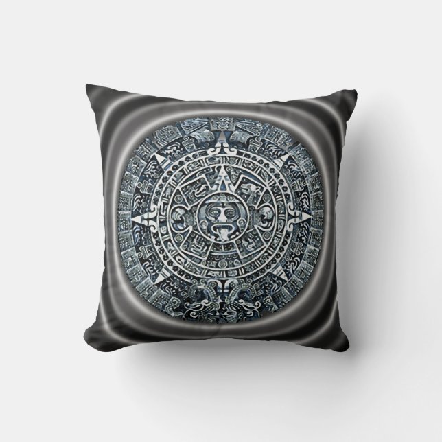 Mayan kalender/Maya Kalender Kudde (Framsida)