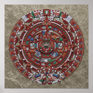 Mayan kalender poster