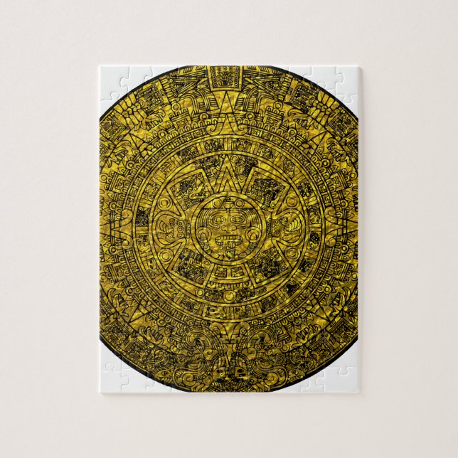 Mayan kalender pussel (Vertikal)