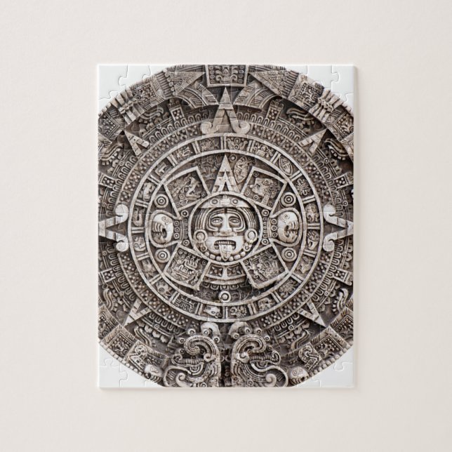 Mayan kalender pussel (Vertikal)