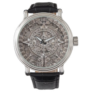 Mayan kalender Wristwatc Armbandsur