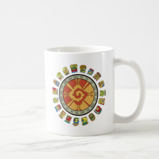 Mayan kalenderdesign kaffemugg
