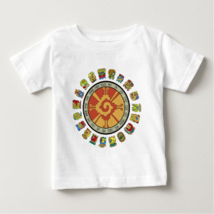 Mayan kalenderdesign t shirt