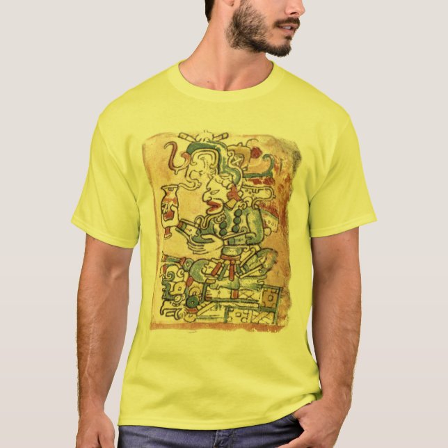 Mayan kalenderskjorta t shirt (Framsida)