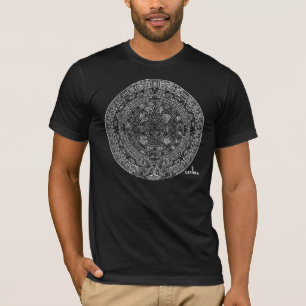 Mayan kalendervit t-shirt