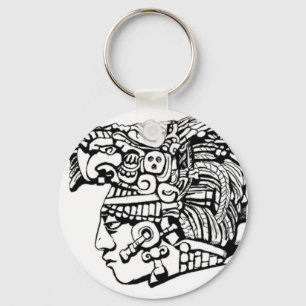 Mayan krigare nyckelring