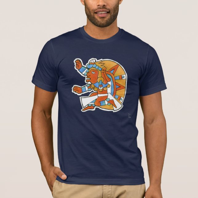 Mayan krigare v.1 tee shirt (Framsida)