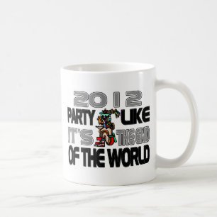 Mayan nya år 2012 kaffemugg